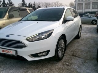 2017 Ford Focus III Рестайлинг, белый, 1520000 рублей, вид 1