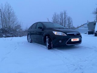 2008 Ford Focus II Рестайлинг, чёрный, 625000 рублей, вид 2