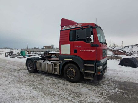 2008 MAN TGA, красный, 2000000 рублей, вид 4