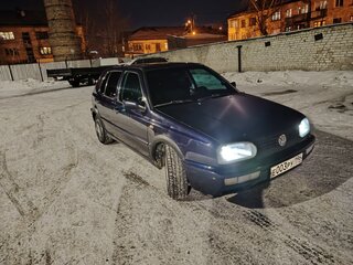 1996 Volkswagen Golf III, синий, 385000 рублей, вид 2