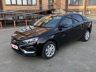 2024 Lada (ВАЗ) Vesta I Рестайлинг (NG), чёрный, 1395000 рублей, вид 1