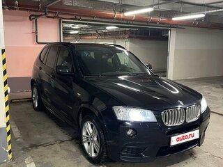 2013 BMW X3 28i xDrive II (F25), синий, 2900000 рублей, вид 1