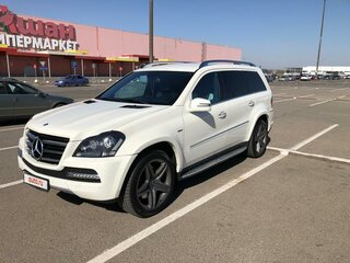 2012 Mercedes-Benz GL-Класс 350 I (X164) Рестайлинг, белый, 2380000 рублей, вид 1