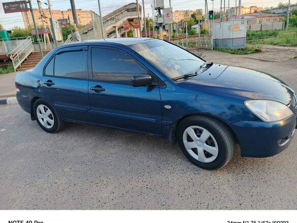 2005 Mitsubishi Lancer IX, синий, 265000 рублей - вид 1