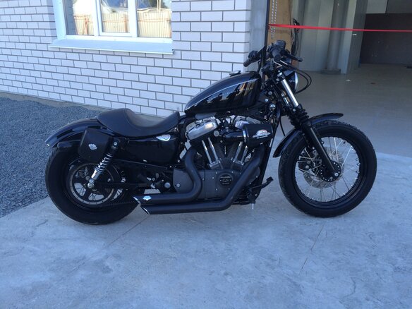 2007 Harley-Davidson Sportster 1200, чёрный