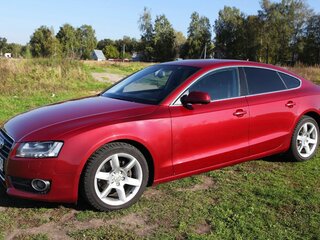 2009 Audi A5 I (8T), красный, 1200000 рублей, вид 3