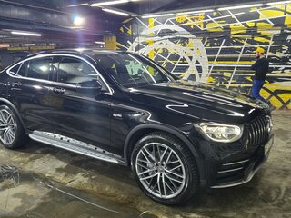 2021 Mercedes-Benz GLC Coupe AMG 43 AMG I (C253) Рестайлинг, чёрный, 8700000 рублей, вид 1