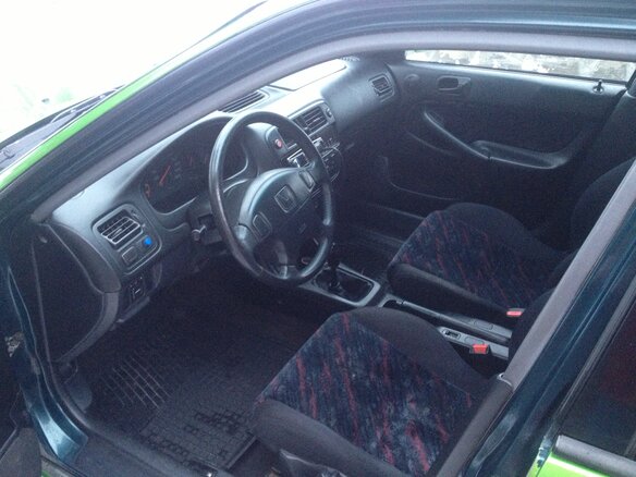 1998 Honda Civic VI, зелёный - вид 5