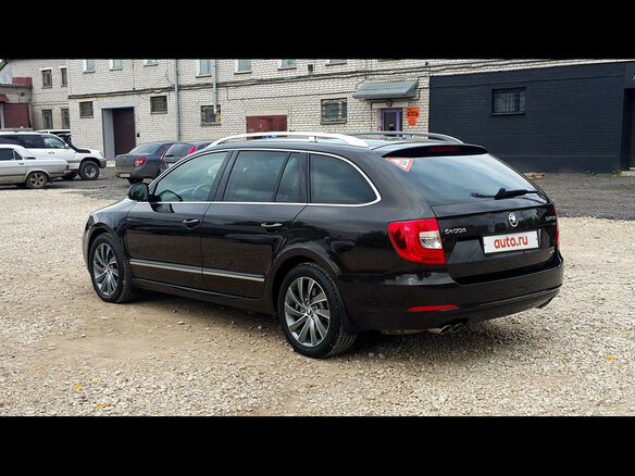 2014 Skoda Superb II Рестайлинг, коричневый - вид 5