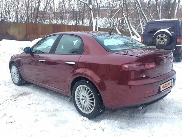 2008 Alfa Romeo 159, красный - вид 5