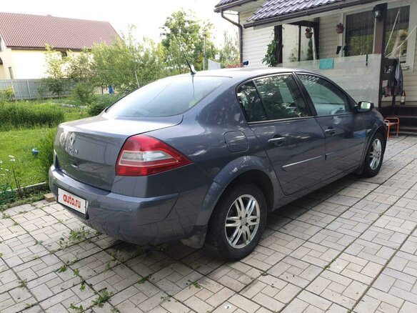 2007 Renault Megane II Рестайлинг, серый, 400000 рублей - вид 8