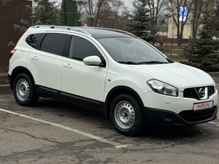 2010 Nissan Qashqai+2 I Рестайлинг, белый, 1250000 рублей, вид 4