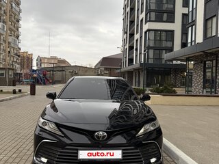 2019 Toyota Camry VIII (XV70), чёрный, 3050000 рублей, вид 3