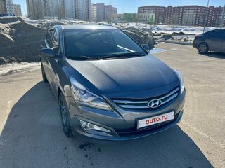 2016 Hyundai Solaris I Рестайлинг, серый, 890000 рублей, вид 2