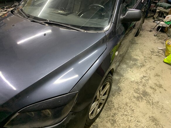 2008 Mazda 3 I (BK) Рестайлинг, серый, 850000 рублей - вид 16