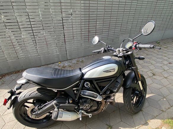 2020 Ducati Scrambler 800, серебристый, 920000 рублей - вид 15