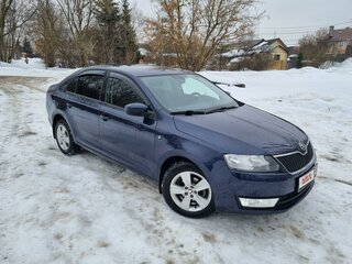 2017 Skoda Rapid I, синий, 1200000 рублей, вид 2