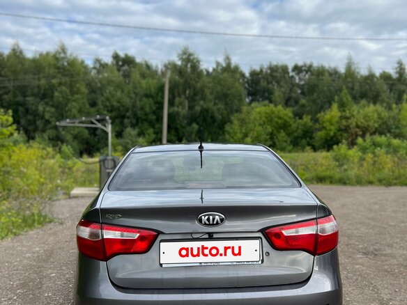 2014 Kia Rio III, серый - вид 3