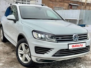 2014 Volkswagen Touareg II Рестайлинг, белый, 2200000 рублей, вид 1