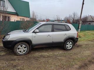 2006 Hyundai Tucson I, серебристый, 950000 рублей, вид 5