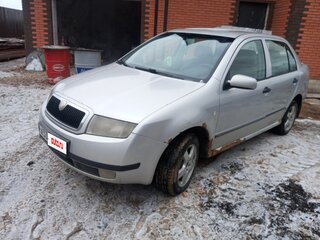2003 Skoda Fabia I, серебристый, 350000 рублей, вид 2