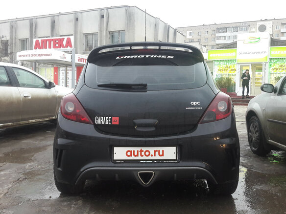 2008 Opel Corsa OPC D, чёрный