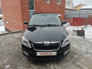2012 Skoda Fabia II Рестайлинг, чёрный, 930000 рублей, вид 5