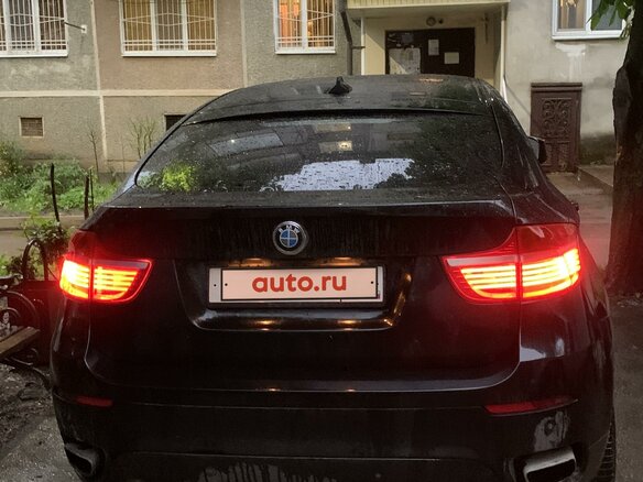 2008 BMW X6 50i 6-speed I (E71), чёрный, 1950000 рублей - вид 11