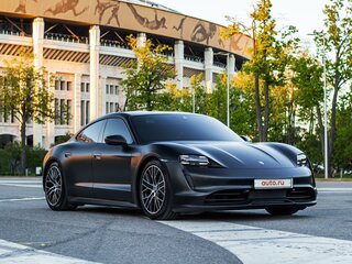 2021 Porsche Taycan I, чёрный, 7900000 рублей, вид 4