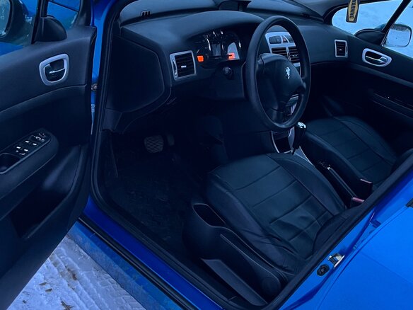 2007 Peugeot 307 I Рестайлинг, синий, 350000 рублей - вид 6