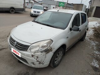 2012 Renault Sandero I, белый, 285000 рублей, вид 1