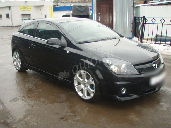 2007 Opel Astra OPC H, чёрный - вид 1