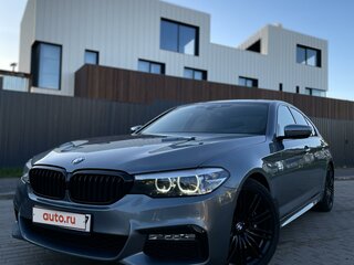 2018 BMW 5 серии 530d VII (G30/G31/G38), серебристый, 3659000 рублей, вид 2