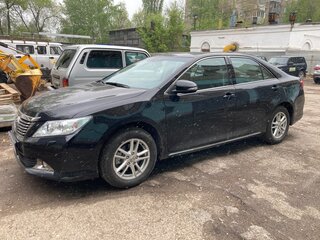 2014 Toyota Camry VII (XV50), чёрный, 2600000 рублей, вид 2