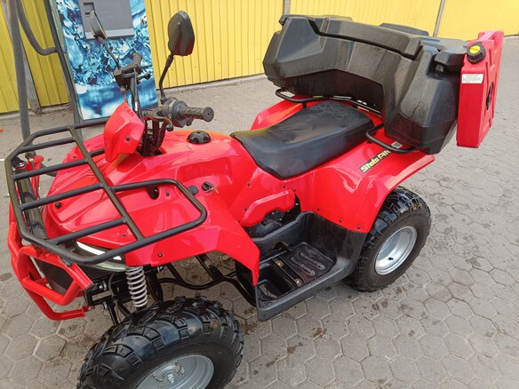 2021 Irbis ATV 250U, красный, 220000 рублей - вид 3