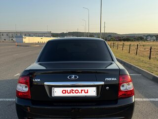 2010 Lada (ВАЗ) Priora I, чёрный, 650000 рублей, вид 2