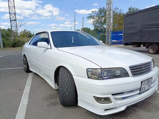 2001 Toyota Chaser VI (X100) Рестайлинг, белый, 1400000 рублей, вид 2
