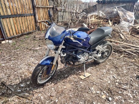 2005 Ducati Monster S4, синий, 410000 рублей, вид 5