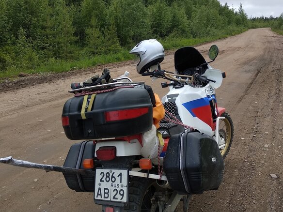 1991 Honda XRV 750 Africa Twin, белый, 440000 рублей - вид 18