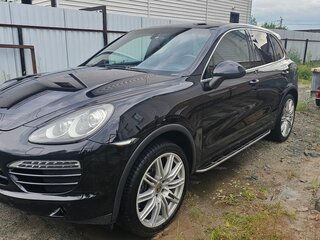 2013 Porsche Cayenne II (958), чёрный, 2400000 рублей, вид 1