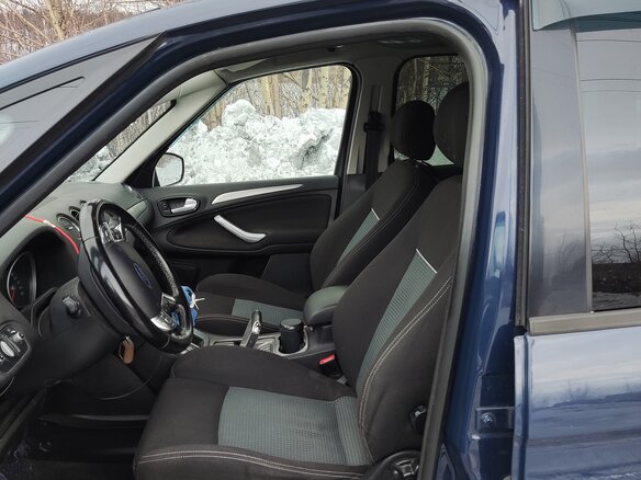 2010 Ford S-MAX I Рестайлинг, синий, 1150000 рублей - вид 3