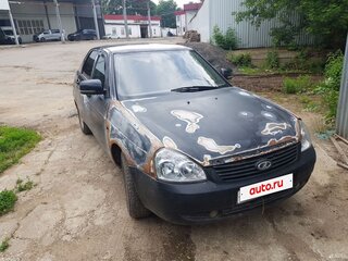 2008 Lada (ВАЗ) Priora I, чёрный, 70000 рублей, вид 1