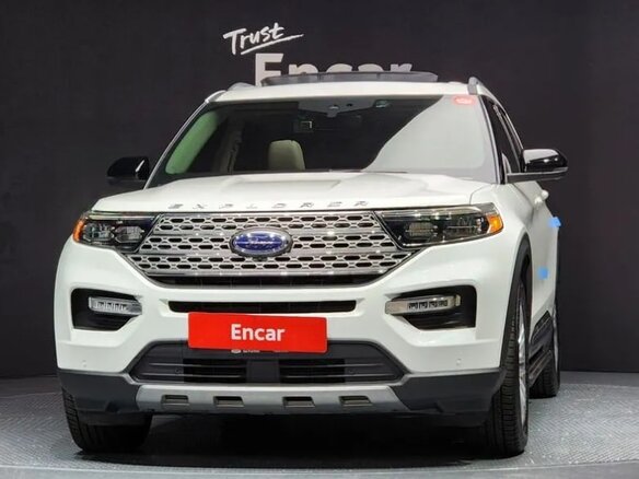 2022 Ford Explorer VI, белый, 8059171 рублей - вид 1