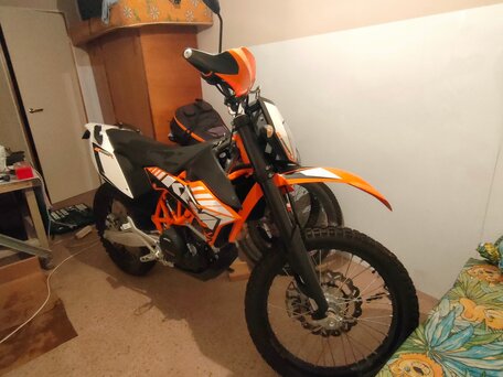 2013 KTM 690 Enduro R, оранжевый, 900000 рублей, вид 2