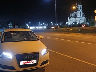 2009 Audi A3 II (8P) Рестайлинг 2, белый, 560000 рублей, вид 1