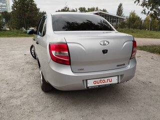 2013 Lada (ВАЗ) Granta I, серебристый, 550000 рублей, вид 5