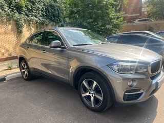 2015 BMW X6 30d II (F16), серый, 3500000 рублей, вид 2