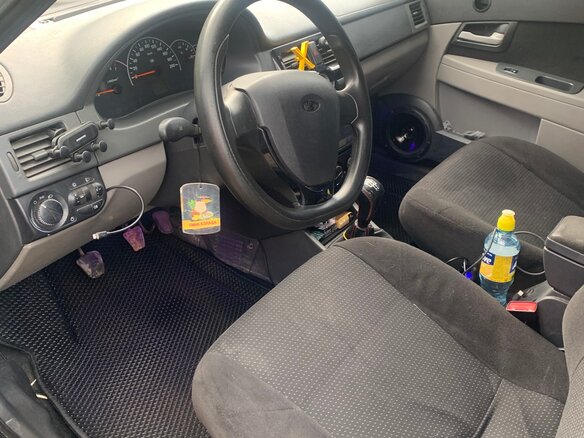2010 Lada (ВАЗ) Priora I, серый, 340000 рублей - вид 6