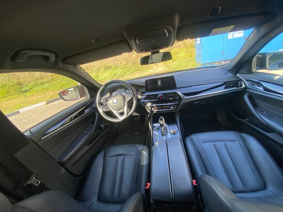 2018 BMW 5 серии 520d xDrive VII (G30/G31/G38), чёрный, 3500000 рублей - вид 5