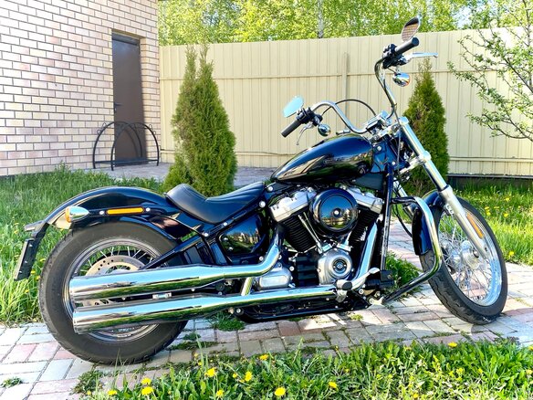 2021 Harley-Davidson Softail Standard, чёрный, 1650000 рублей - вид 2